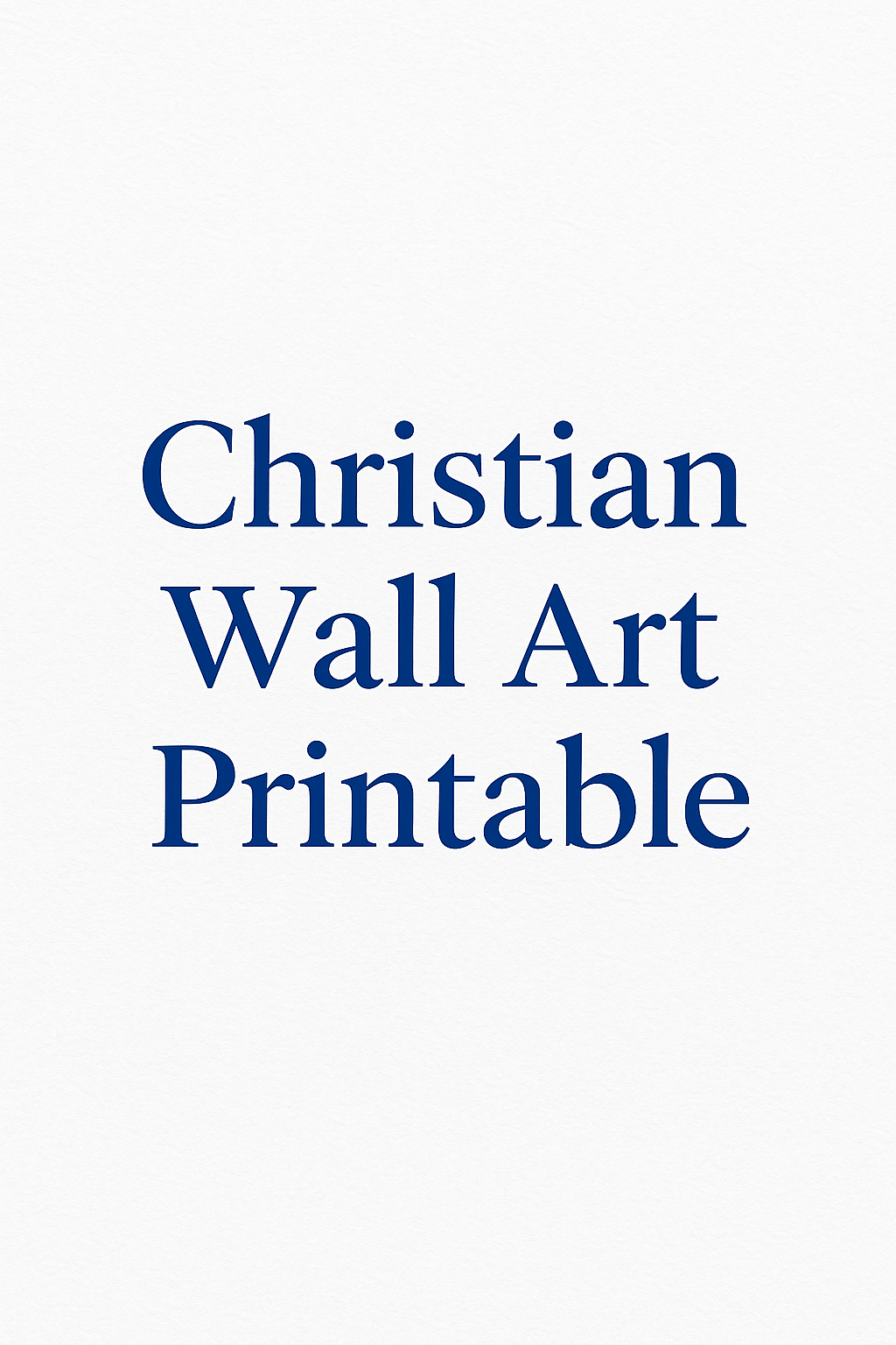 Christian wall art printable